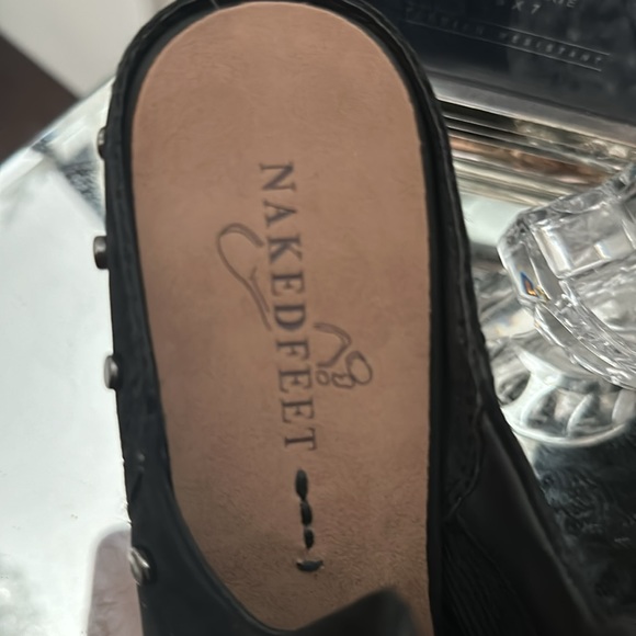 Naked Feet suede studded mules - Picture 2 of 4